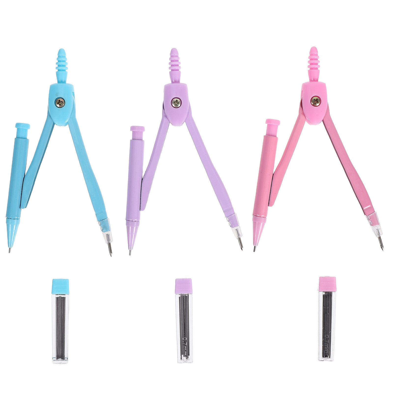 Compass Geometry Set - Metal Compass Set for Geometry Drawing