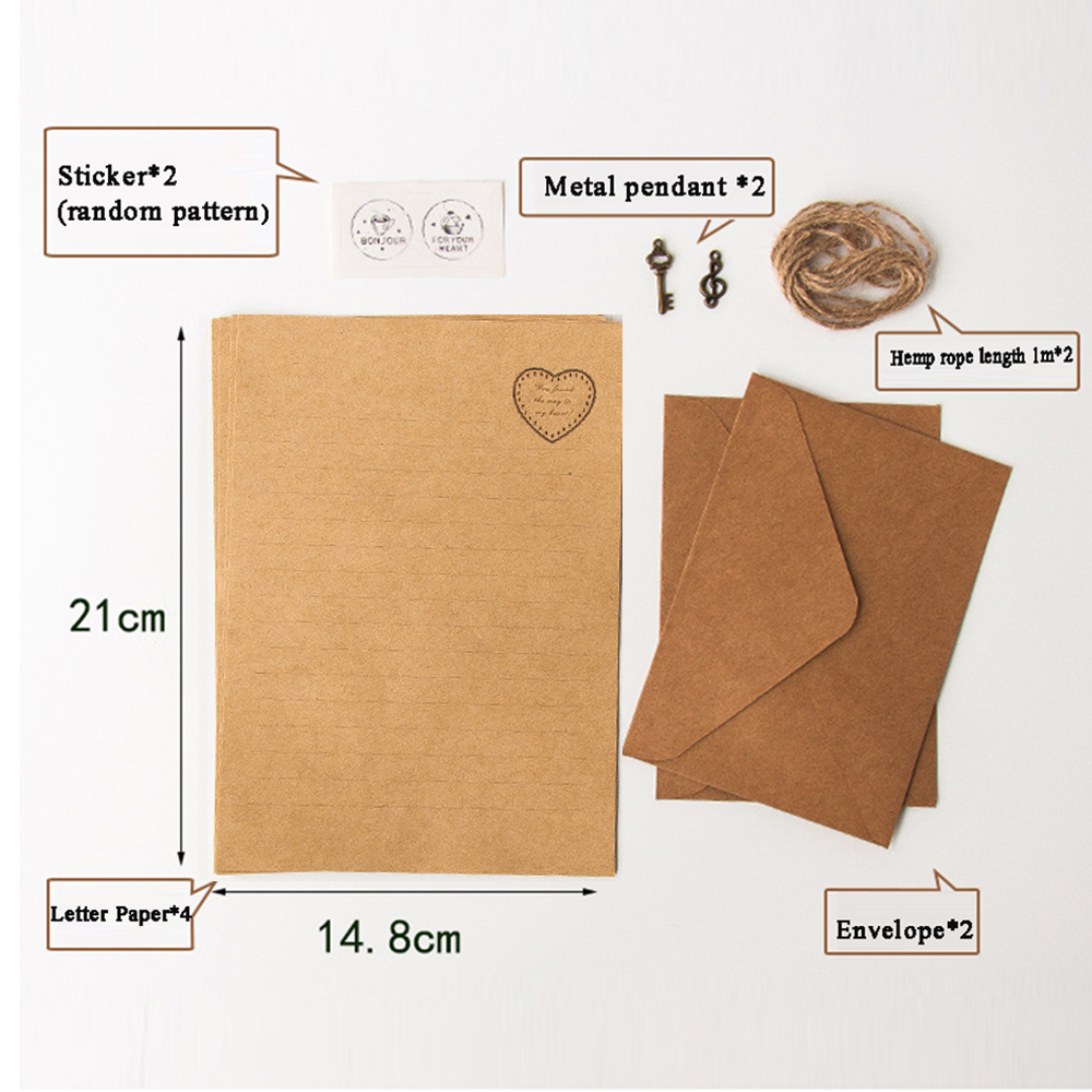 Letter Envelope Kraft - Supplies Invitation Envelope European Style Mailers