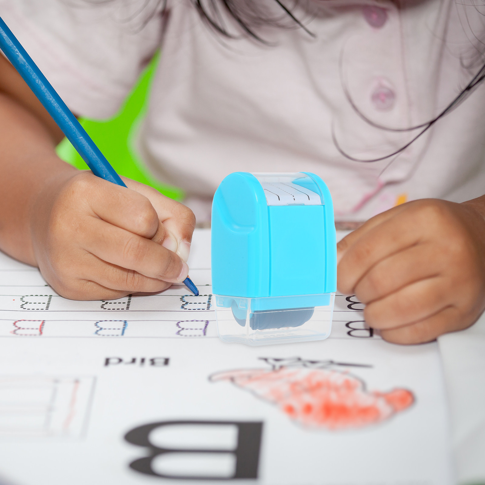 Self Inking Stamp - Self Inking Handwriting Lines Roller Stamp