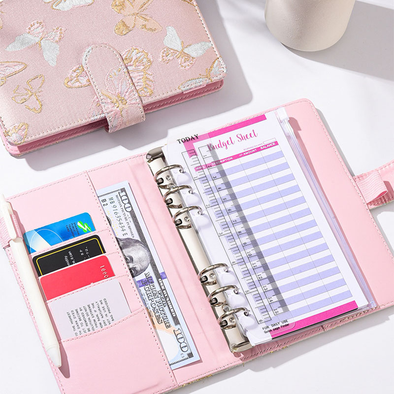 3 Styles A6 Fabric Butterfly B - Planner Weekly Budget 评论和价格