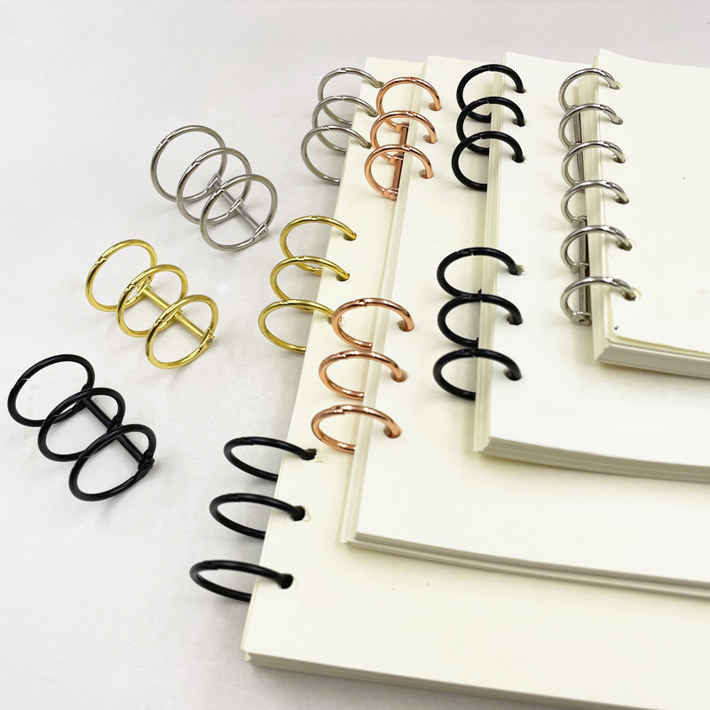 2pcs/set Metal Book Rings File - Binder Clip Assorted 评论和价格