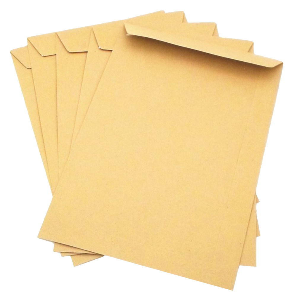 100Pcs Kraft Paper Envelope Li - Letter Envelope Kraft 评论和价格