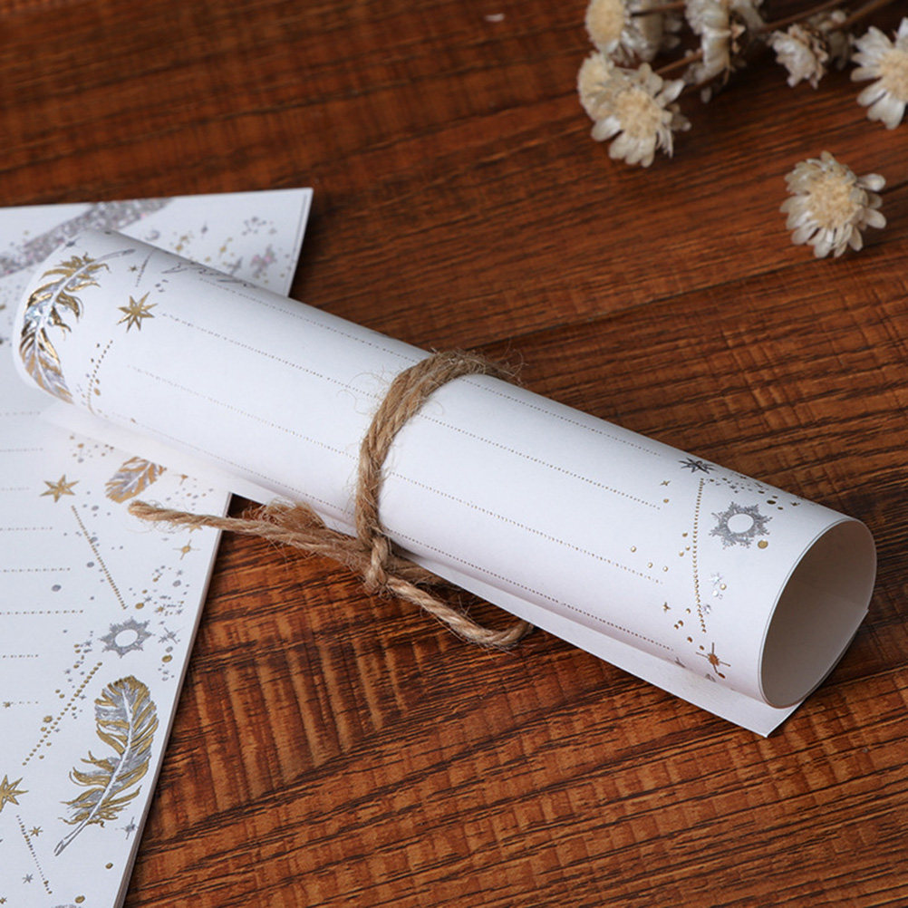 1Set Invitation Letter Paper S - Letter Envelope Kraft 评论和价格