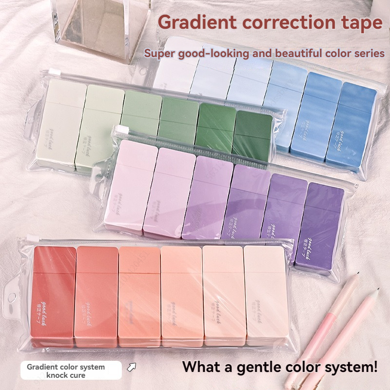 6Pcs High Appearance White Cor - Correction Tape Roller 评论和价格