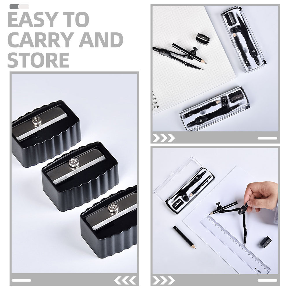 1Set Precision Student Compass - Compass Geometry Set 评论和价格
