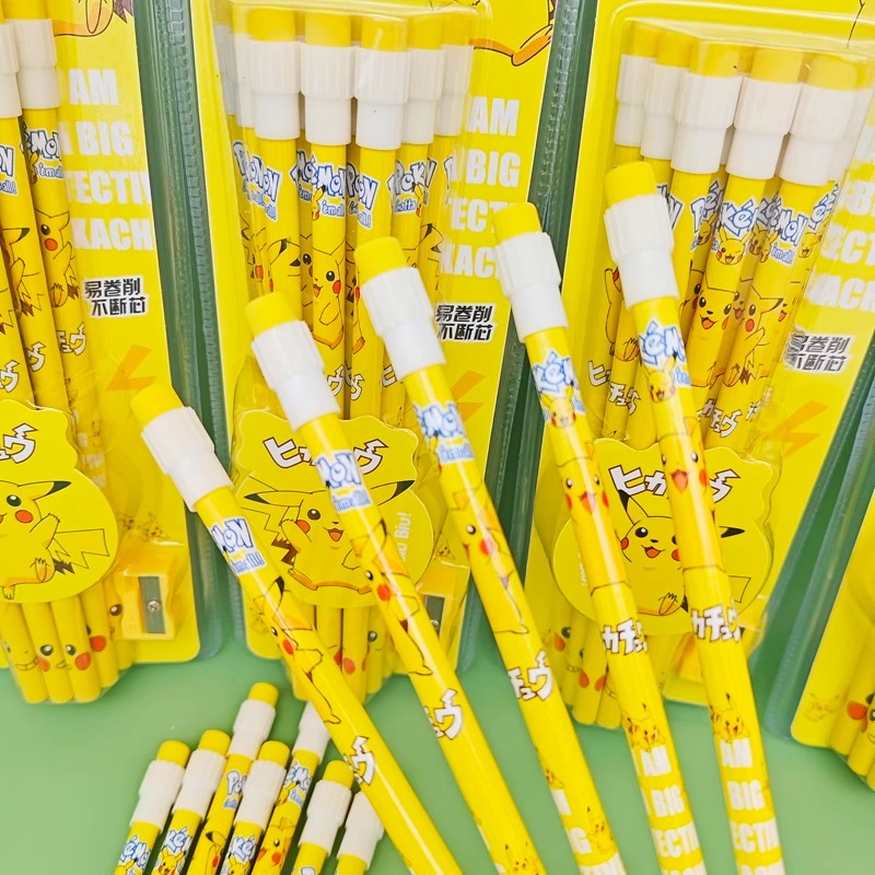 12pcs pokemon pencil with Eras - Office Supply Office Stationery Items 评论和价格