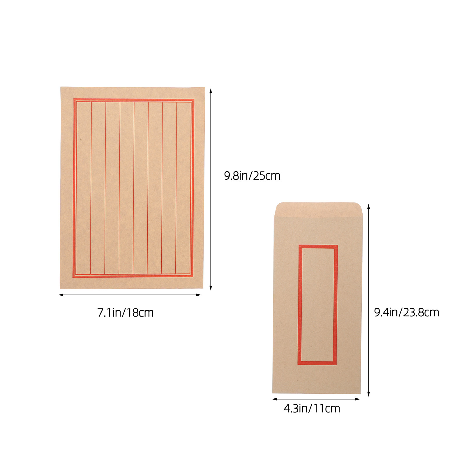 44Pcs Chinese Classical Envelo - Letter Envelope Kraft 评论和价格