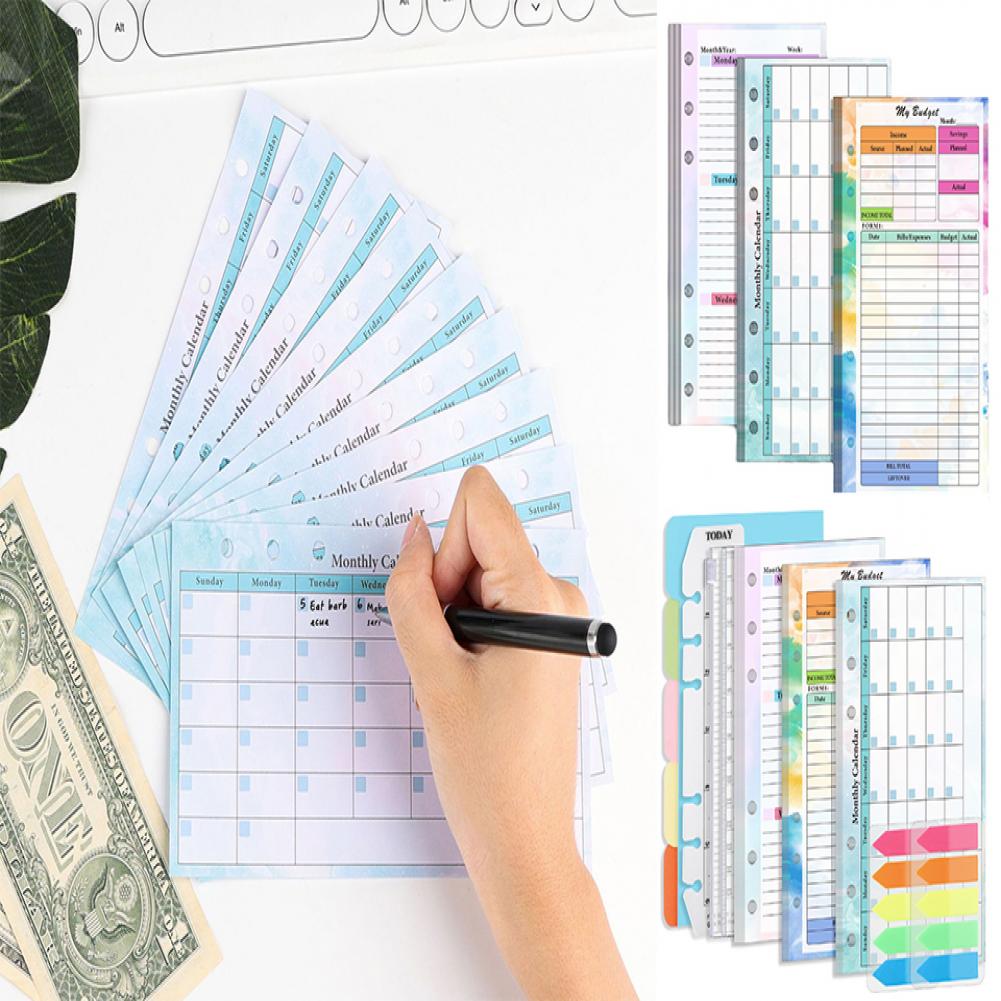 A6 Budget Planner Refill Kit 8 - Planner Weekly Budget 评论和价格