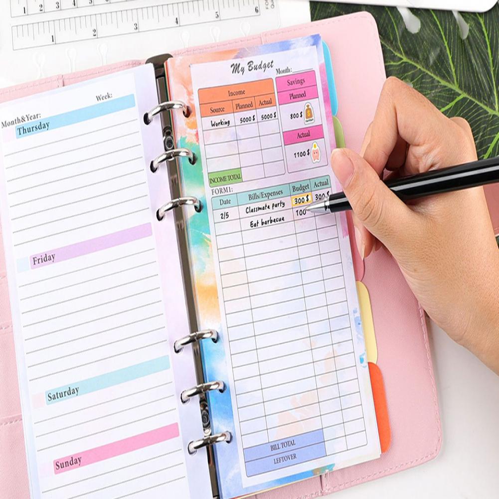 A6 Budget Planner Refill Kit 8 - Planner Weekly Budget 评论和价格