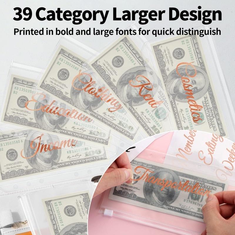 Soft Leather Binder Budget Pla - Planner Weekly Budget 评论和价格