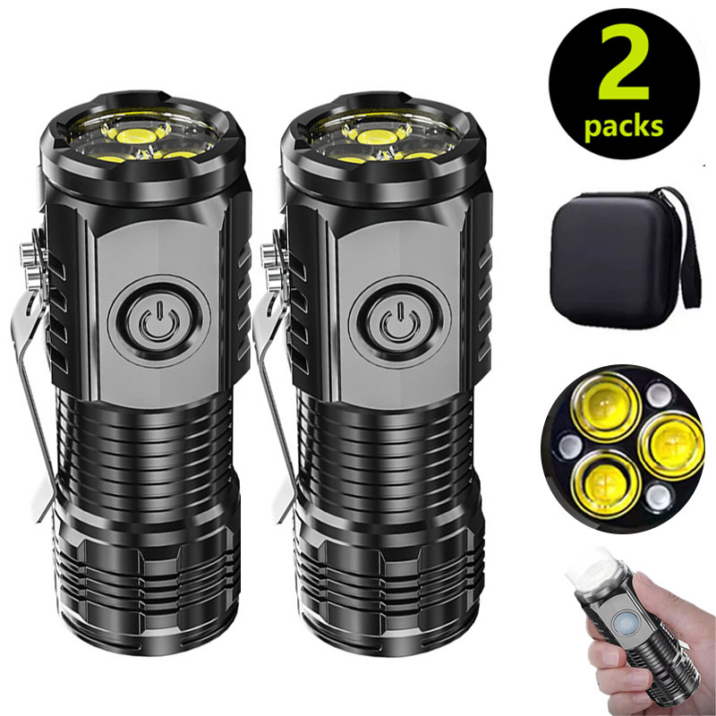 Mini 3LED Flashlight With Pen  - Stationery Supply 评论和价格