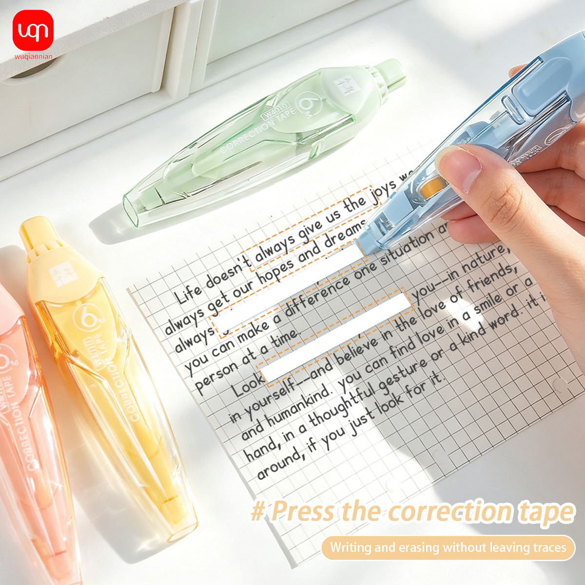 6m Correction Tape Push Button - Correction Tape Roller 评论和价格