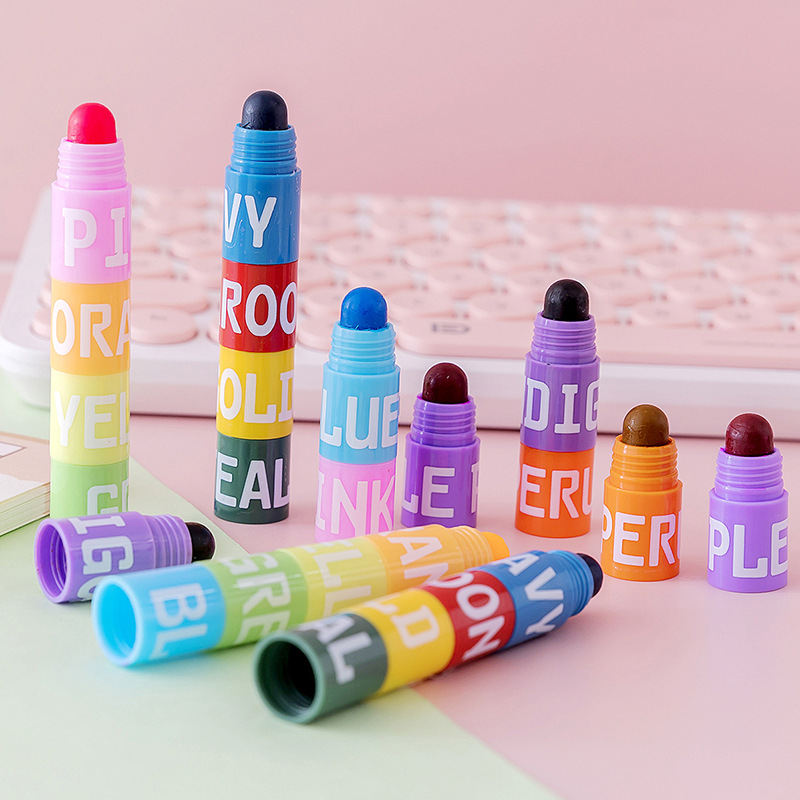 6/12 Colors Splice Mini Bible  - Highlighter Set Pastel 评论和价格