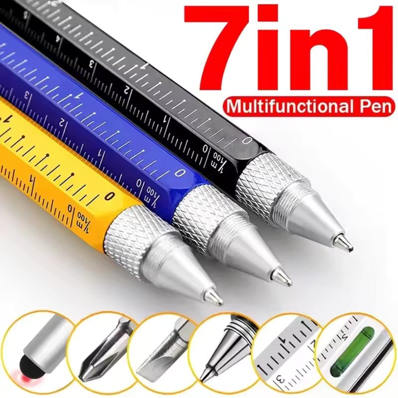 7 in 1 Multifunctional Pen Tou - Stationery Supply 评论和价格
