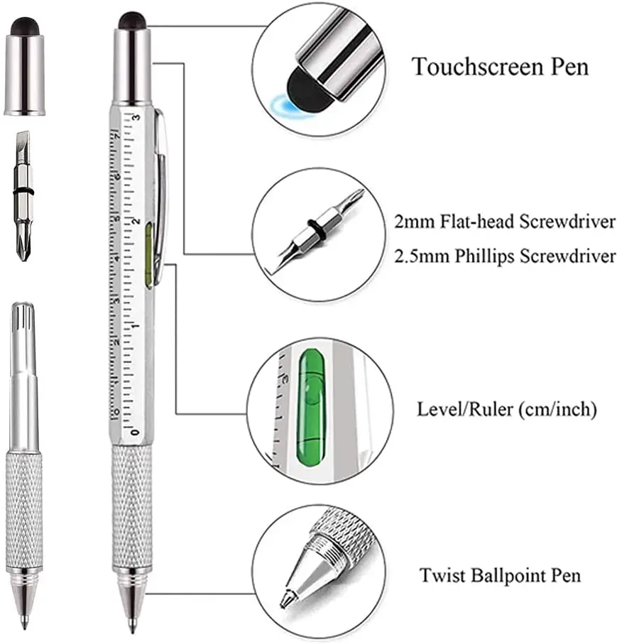 7 in 1 Multifunctional Pen Tou - Stationery Supply 评论和价格