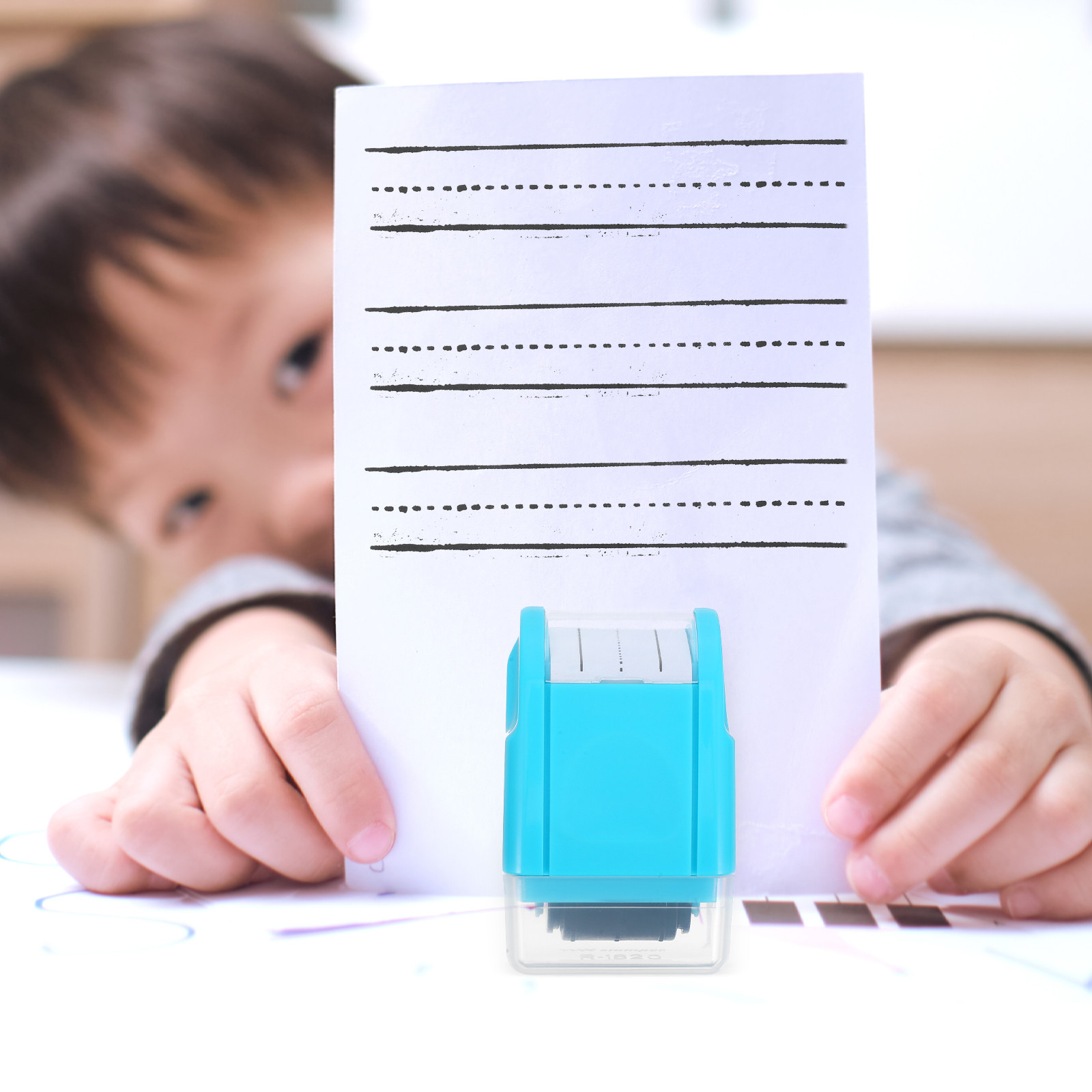 Self Inking Handwriting Lines  - Self Inking Stamp 评论和价格